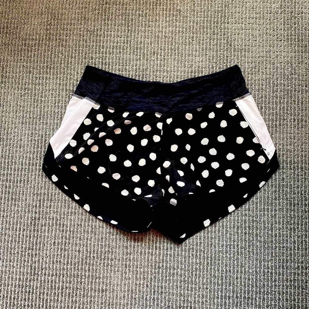 Outdoor Voices Polka Dot Running Shorts M